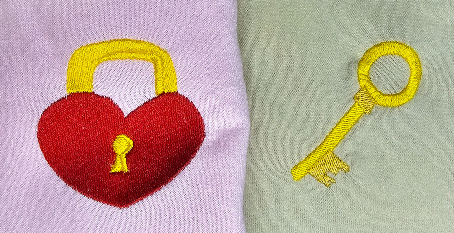 Komplet Ključ do srca